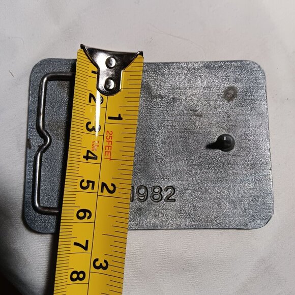 American Farmer Vintage Belt Buckle  New Holland I'm Proud To Be A Reliable 1982 - Picture 5 of 5